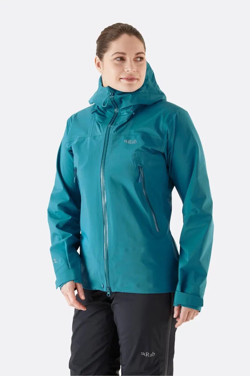 RAB Women's Kangri Gore-tex® Waterproof Jacket Striped Jacket Polka Dot Jacket Floral Jacket