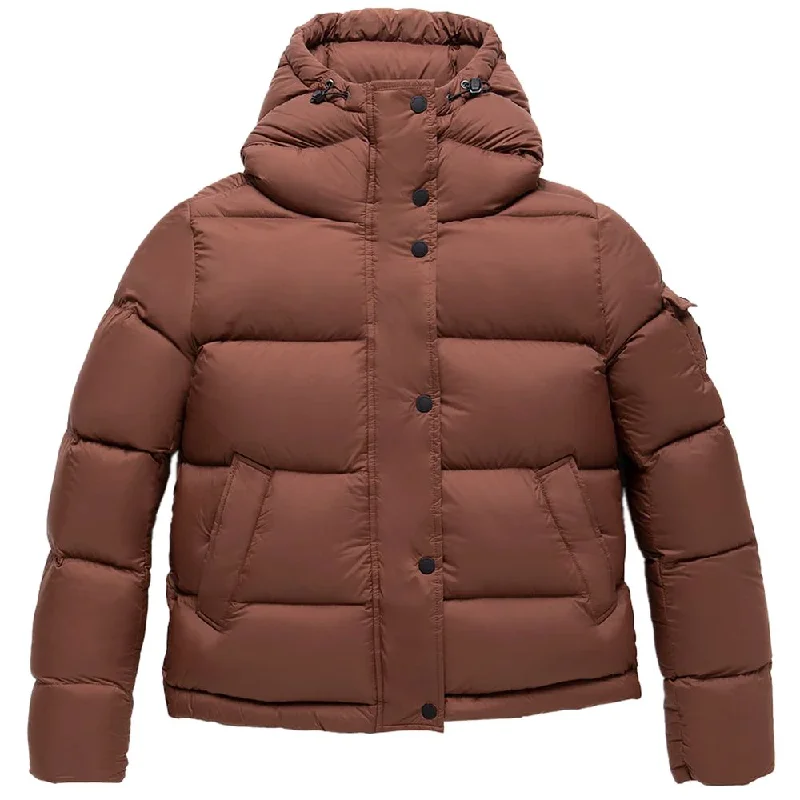 Refrigiwear  Polyester Jackets & Women's Coat Hoodie Zip-Up Jacket Button-Up Jacket