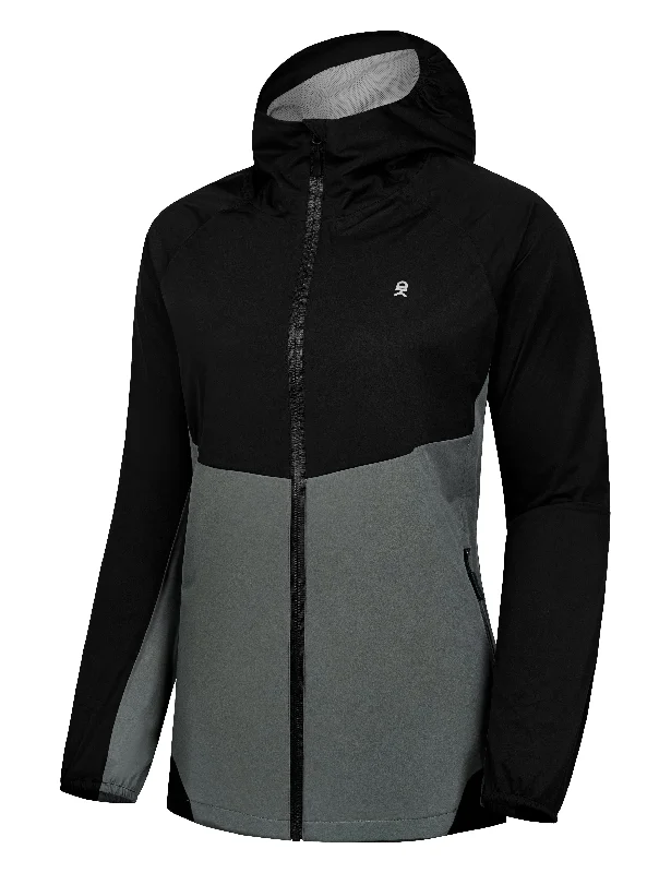 Women's Lightweight Waterproof Rain Jacket with Hooded for Outdoor Tiered Jacket Buttoned Jacket Zippered Jacket Women's Lightweight Waterproof Rain Jacket with Hooded for Outdoor Tiered Jacket Buttoned Jacket Zippered Jacket