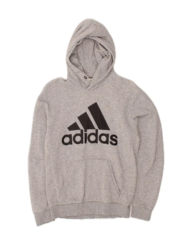 ADIDAS Mens Graphic Hoodie Jumper Small Grey Cotton Cotton Hoodie Fleece Lining Warmth ADIDAS Mens Graphic Hoodie Jumper Small Grey Cotton Cotton Hoodie Fleece Lining Warmth