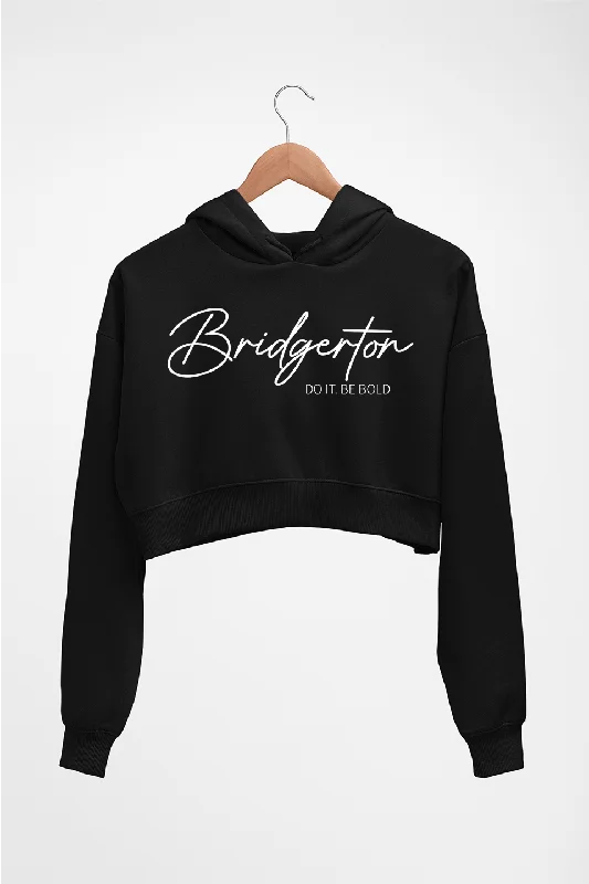 Bridgerton Crop HOODIE FOR WOMEN Hoodie with High-Low Hem Asymmetrical Trendy