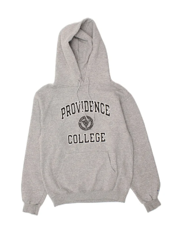 CHAMPION Mens Providence College Graphic Hoodie Jumper Small Grey Cotton Hoodie with Belted Waist Structured Tailored CHAMPION Mens Providence College Graphic Hoodie Jumper Small Grey Cotton Hoodie with Belted Waist Structured Tailored