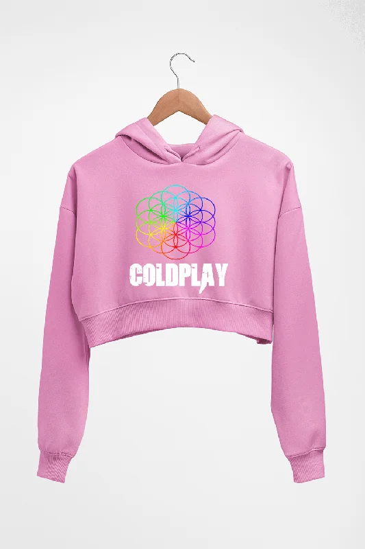 Coldplay Crop HOODIE FOR WOMEN Oversized Hoodie Comfort Casual