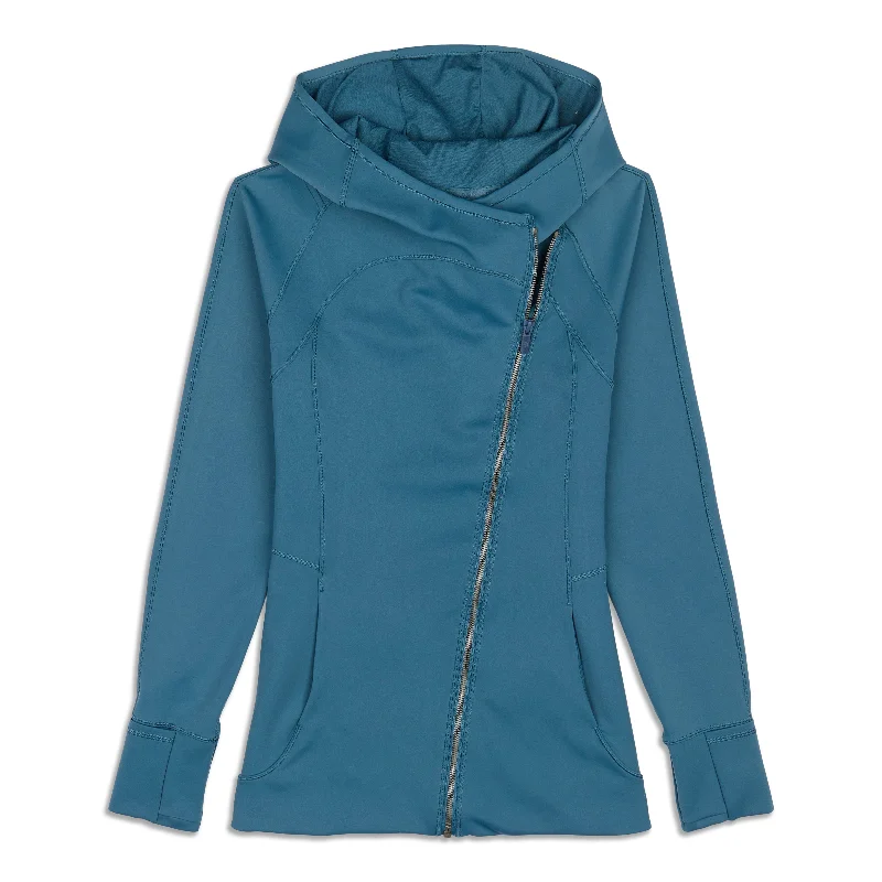Every Journey Hoodie - Resale Hoodie with High Neck Warm Protective