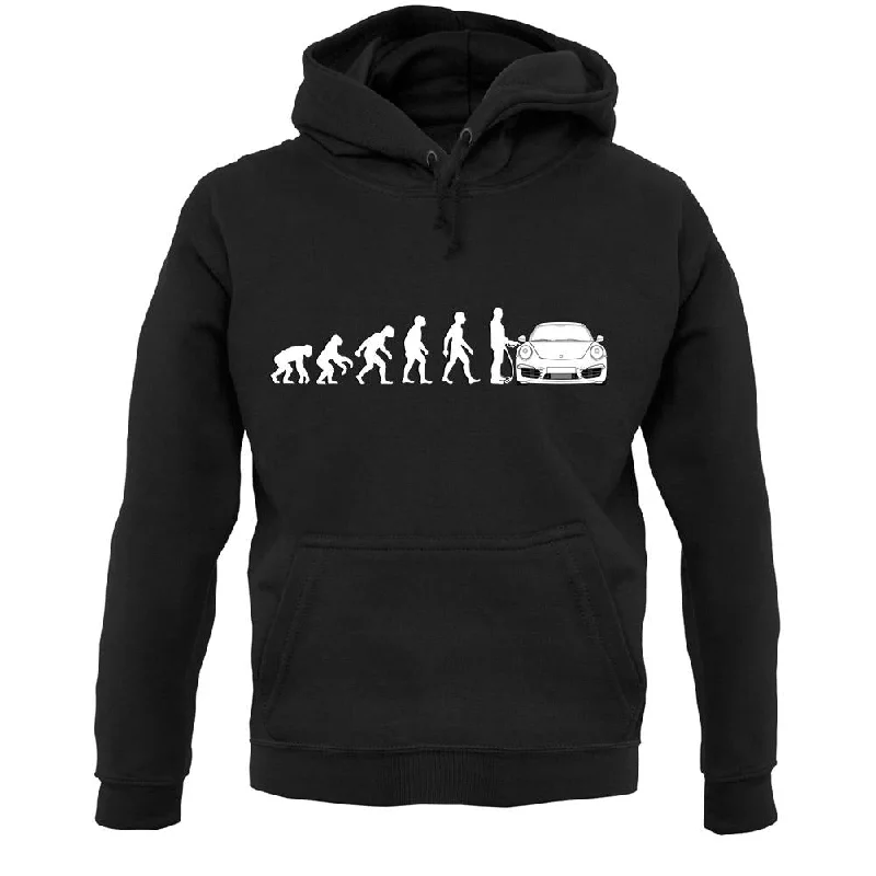 Evolution of Man 911 Driver Unisex Hoodie Hoodie with Camouflage Military Edgy