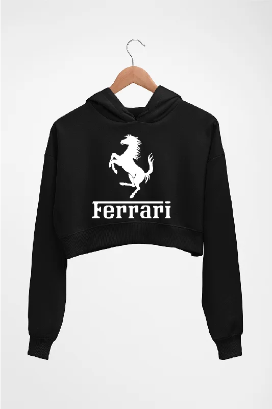 Ferrari F1 Crop HOODIE FOR WOMEN Hoodie Sweatshirt Pullover
