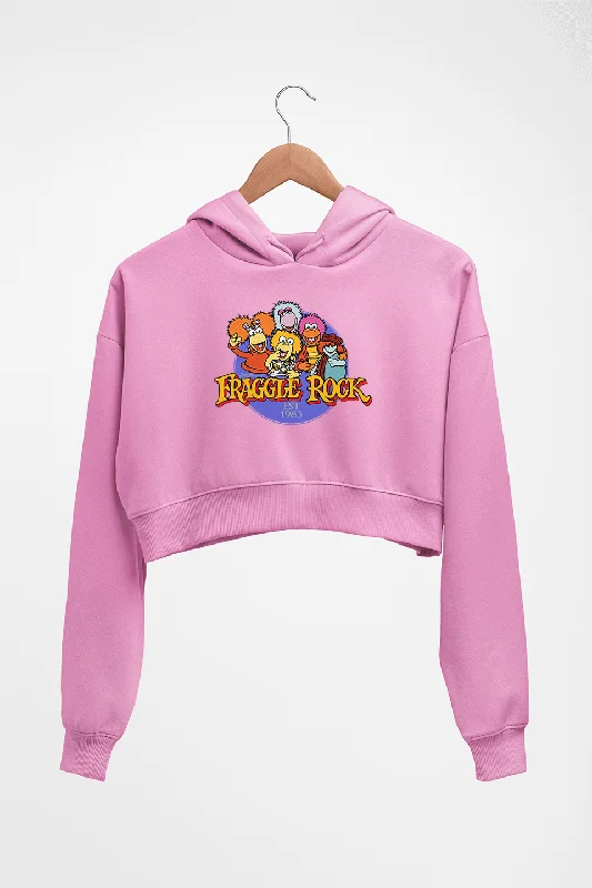 Fraggle Rock Crop HOODIE FOR WOMEN