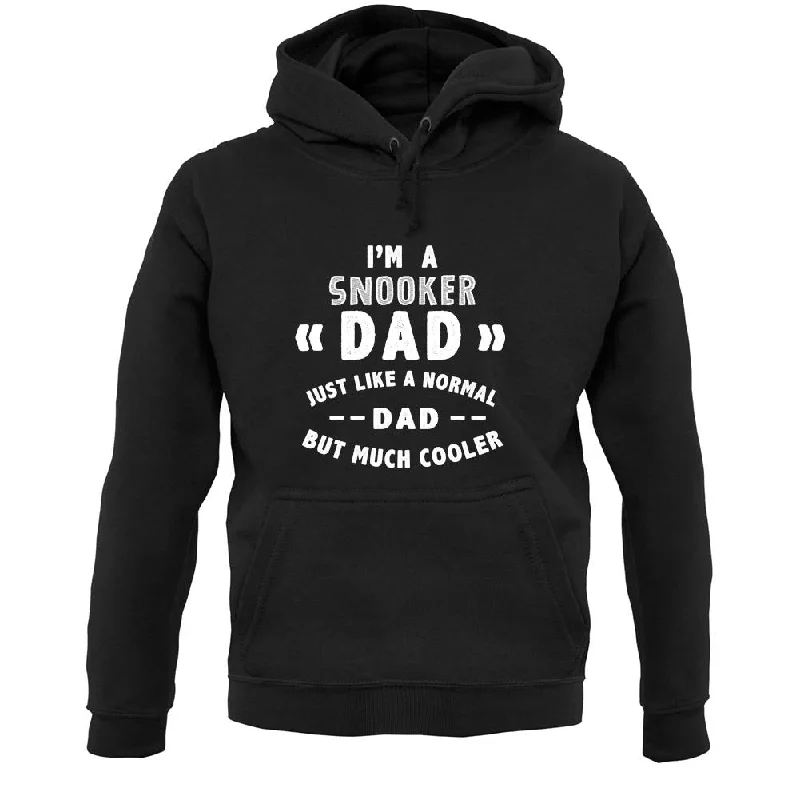 I'm A Snooker Dad Unisex Hoodie Hoodie with Longline Fit Extended Stylish