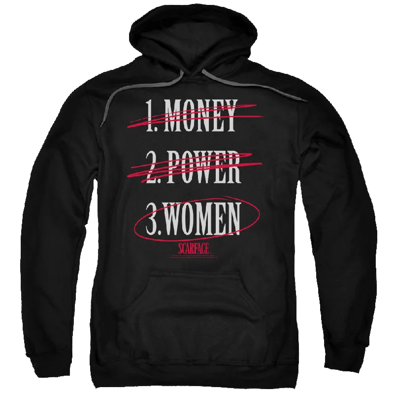 Scarface Money Power Women - Pullover Hoodie Hoodie Crop Top Short Trendy