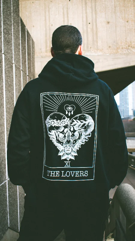 The Lovers Hoodie Hoodie with Raglan Sleeves Sporty Comfortable