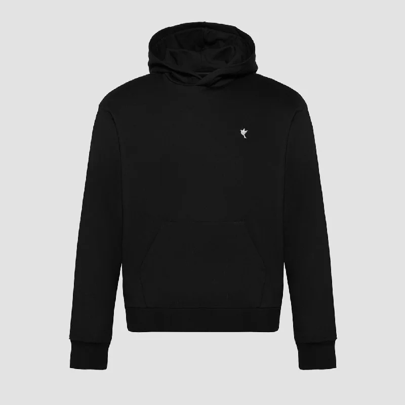Hoodie Black Hoodie with Strings Custom Fit Adjustable