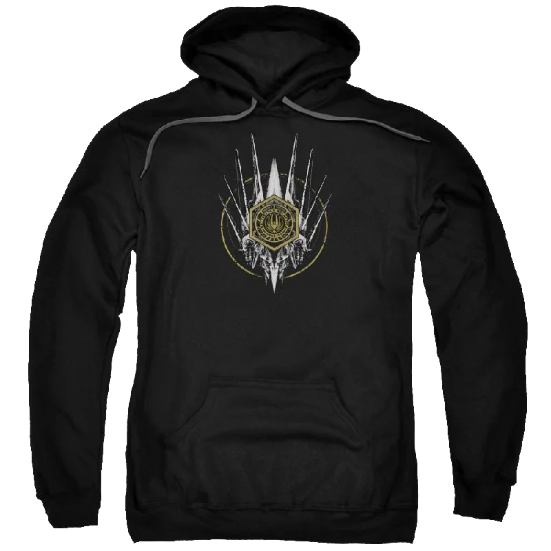 Battlestar Galactica Crest Of Ships - Pullover Hoodie Deep Neck Pullover