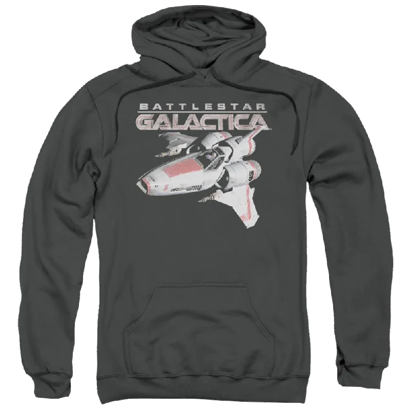 Battlestar Galactica Mark Ii Viper - Pullover Hoodie Boxy Neck Sweater