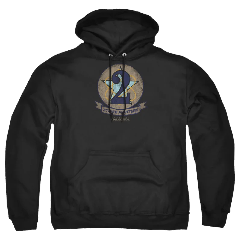 Battlestar Galactica Strike Fighters Badge - Pullover Hoodie Bateau Neck Pullover