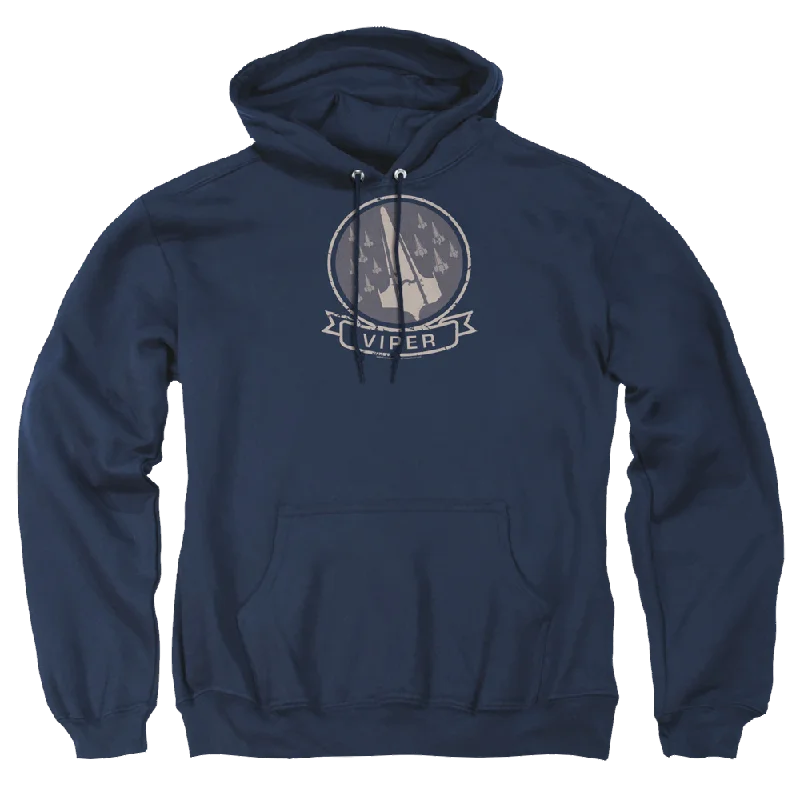 Battlestar Galactica Viper Squad - Pullover Hoodie Boat Neck Sweater