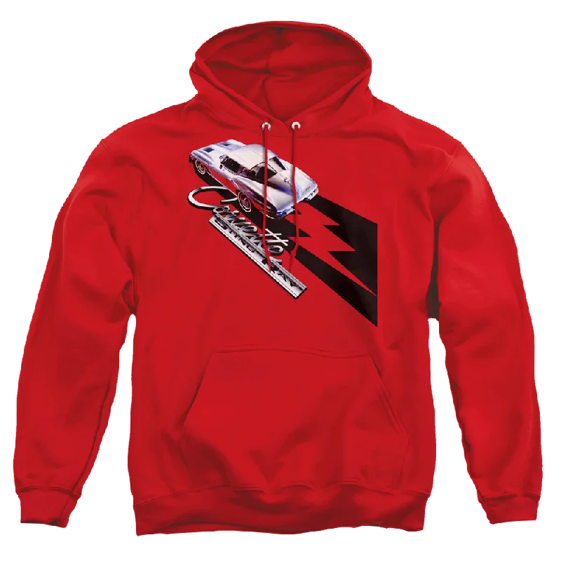 Chevrolet Split Window Sting Ray - Pullover Hoodie Chenille Soft Sweater