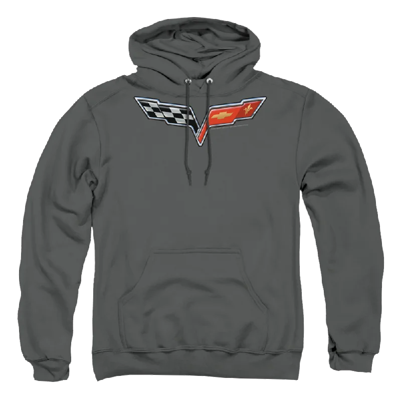 Chevrolet The Vette Medallion - Pullover Hoodie Cashmere Luxurious Pullover
