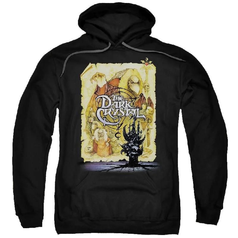 Dark Crystal Poster - Pullover Hoodie Open Front Cardigan