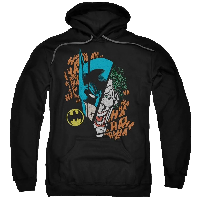 DC Comics Broken Visage - Pullover Hoodie One Shoulder Top
