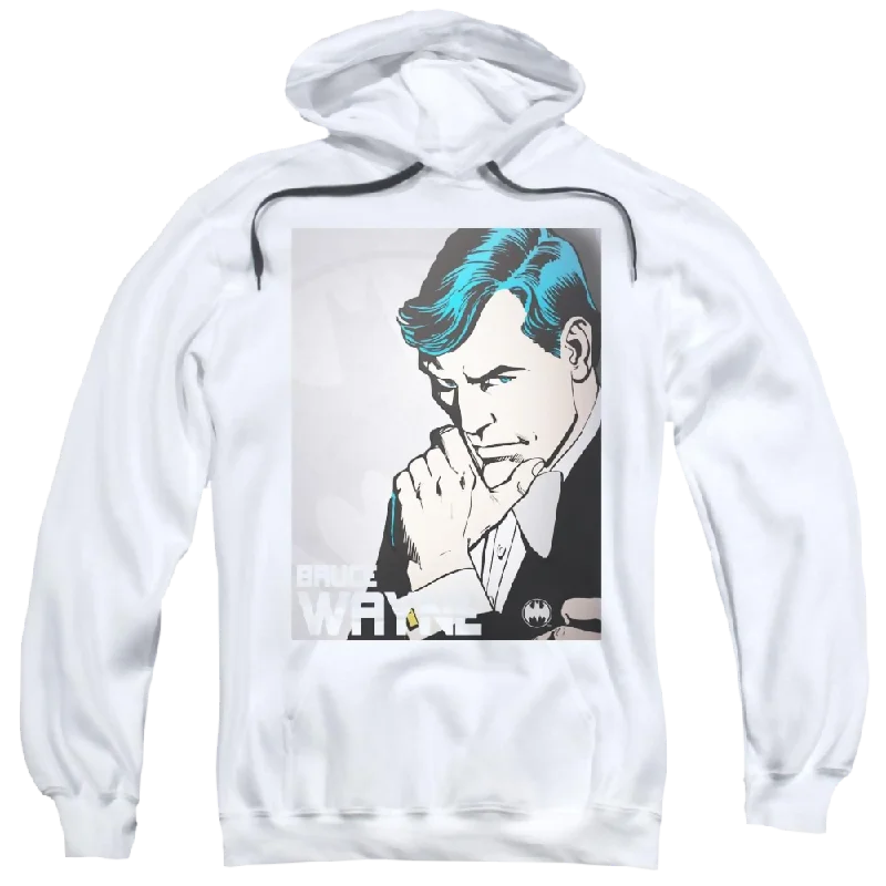 DC Comics Bruce Wayne - Pullover Hoodie Oblong Neck Pullover