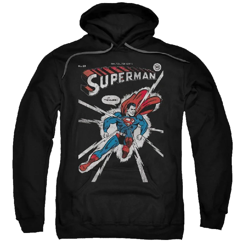 DC Comics Cover Me - Pullover Hoodie High Neck Pullover