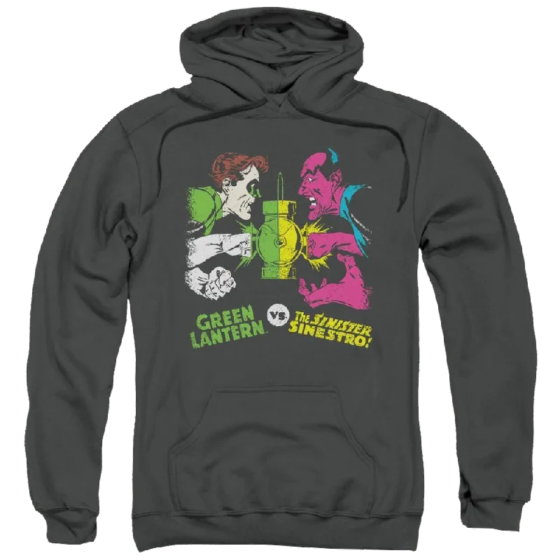 DC Comics Gl Vs Sinestro - Pullover Hoodie Wide Sleeve Pullover