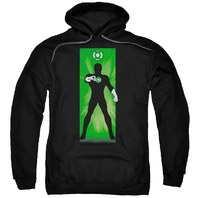 DC Comics Green Lantern Block - Pullover Hoodie Spaghetti Sleeve Top