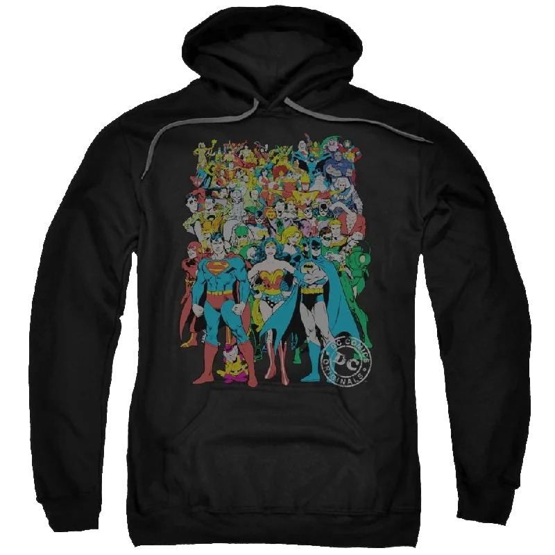 DC Comics Original Universe - Pullover Hoodie Crew Neck Wool
