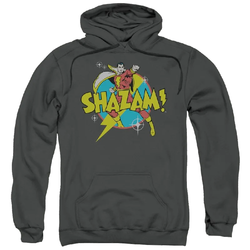 DC Comics Power Bolt - Pullover Hoodie Cable Knit Chunky