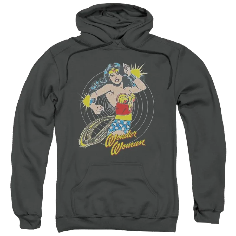 DC Comics Spinning - Pullover Hoodie Peter Pan Collar