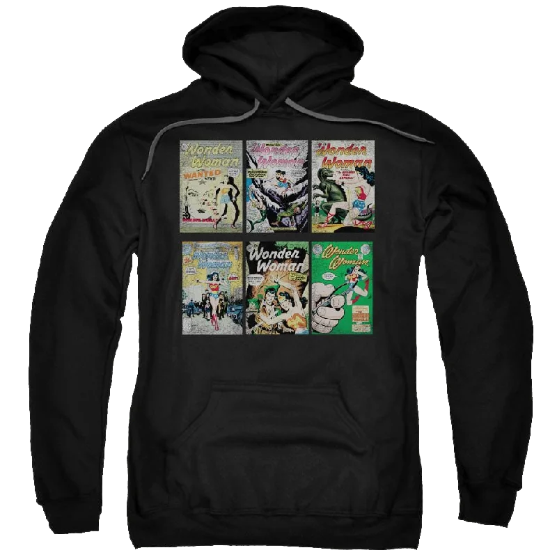 DC Comics Ww Covers - Pullover Hoodie Wrist Length Sleeve