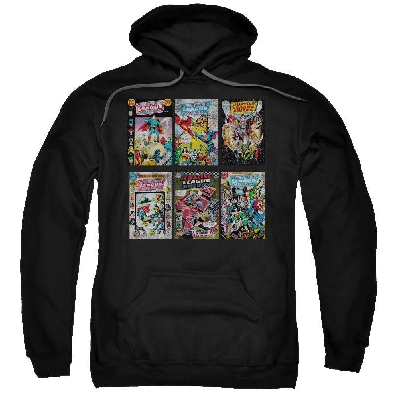 DC Comics Dco Covers - Pullover Hoodie Fleece Warm Pullover