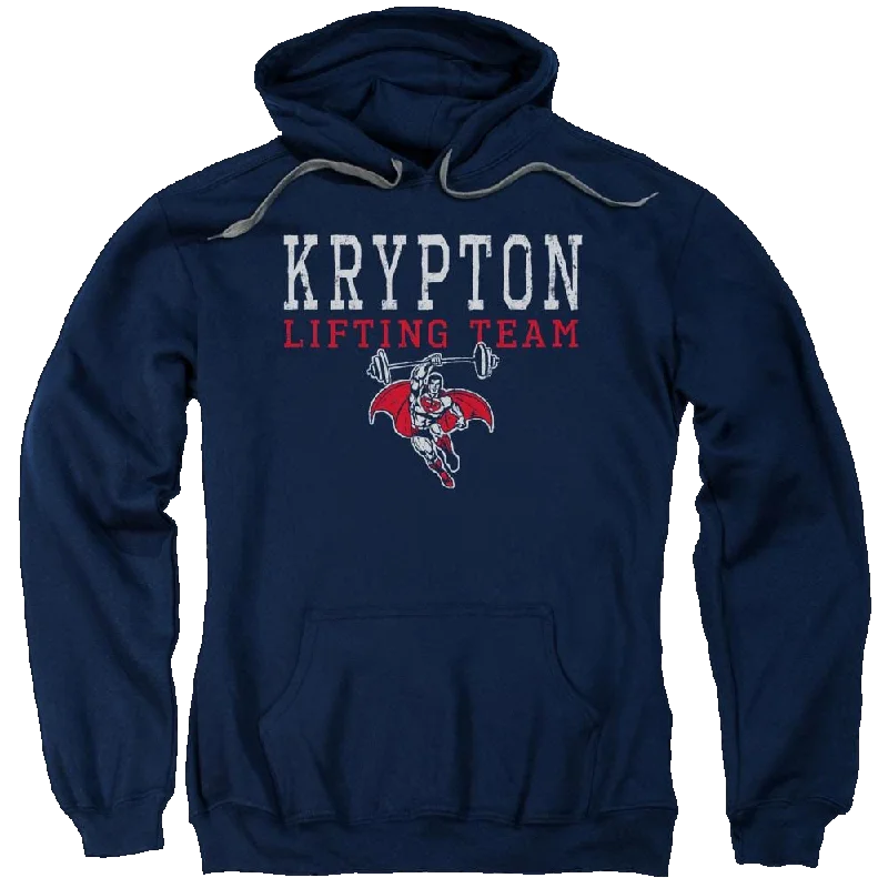DC Comics Krpton Lifting - Pullover Hoodie Short Sleeve Top