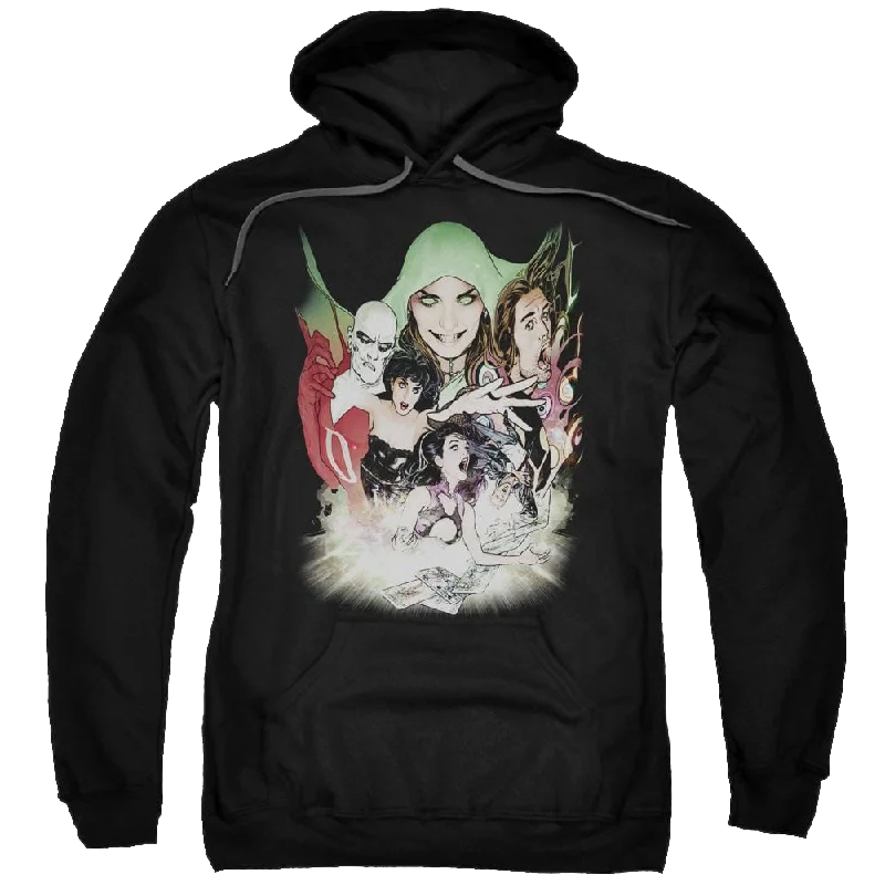 DC Comics Justice League Dark - Pullover Hoodie Ruffle Neck Pullover