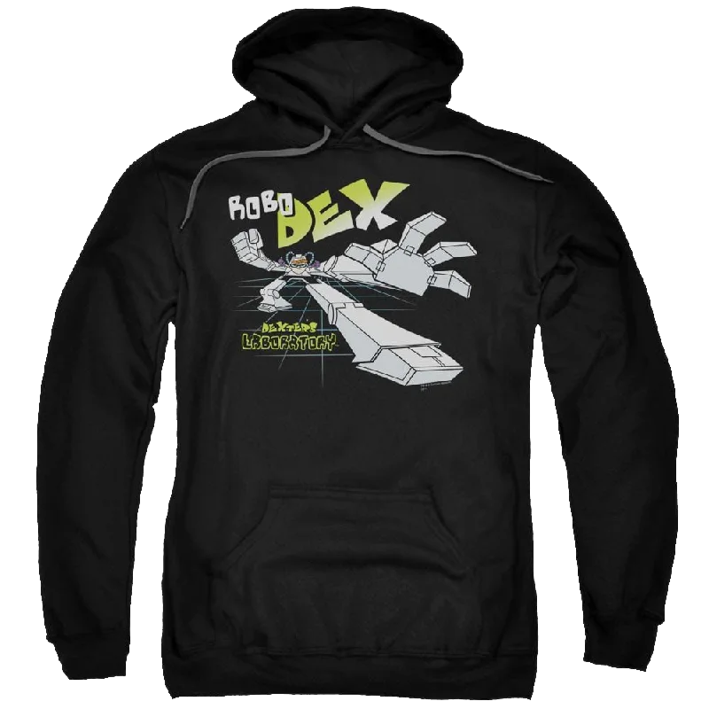 Dexter's Laboratory Robo Dex - Pullover Hoodie Three Quarter Sleeve