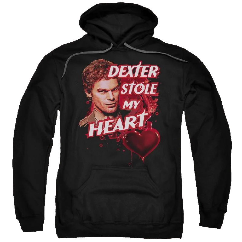 Dexter Bloody Heart - Pullover Hoodie Slim Sleeve Pullover