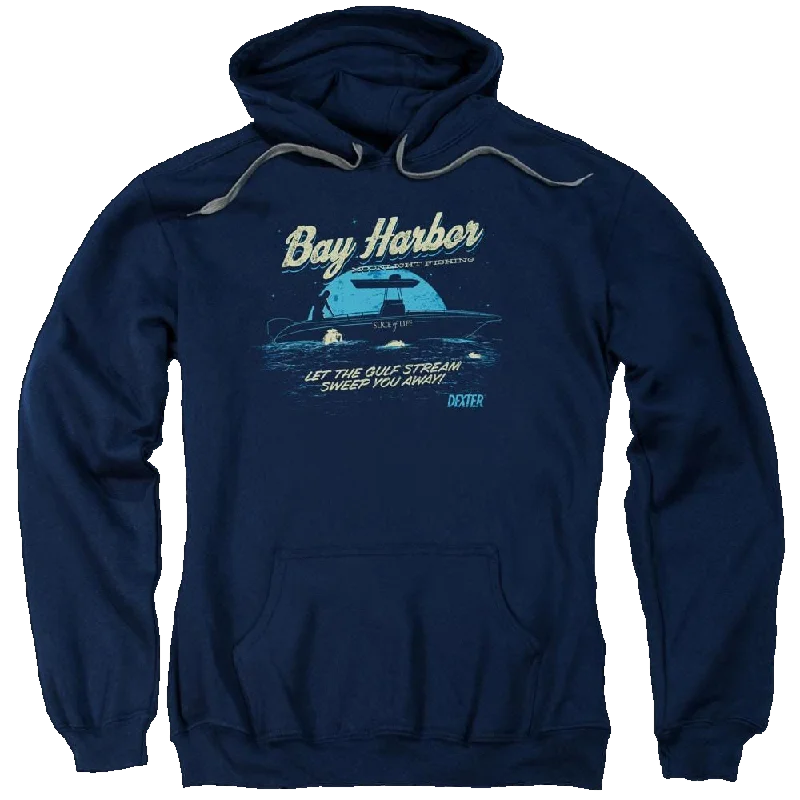 Dexter Moonlight Fishing - Pullover Hoodie Sarouel Sleeve Pullover