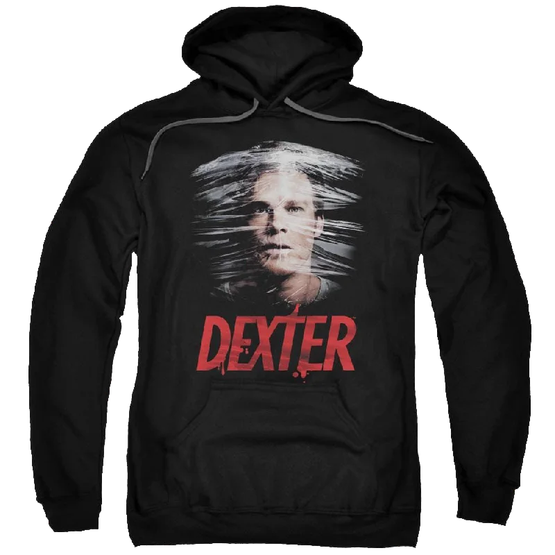 Dexter Plastic Wrap - Pullover Hoodie Saggy Sleeve Comfort