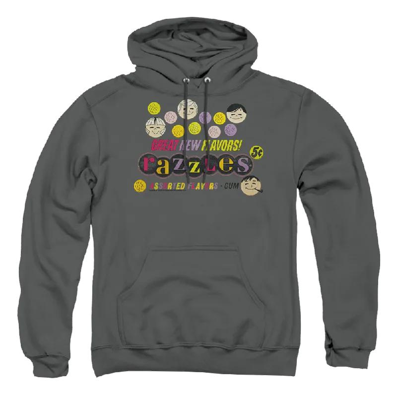 Dubble Bubble Razzles Retro Box - Pullover Hoodie Cap Sleeve Casual