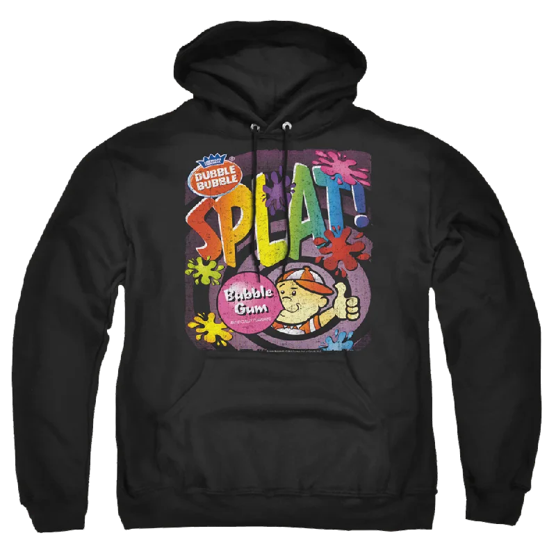 Dubble Bubble Splat Gum - Pullover Hoodie Boyleg Sleeve Pullover