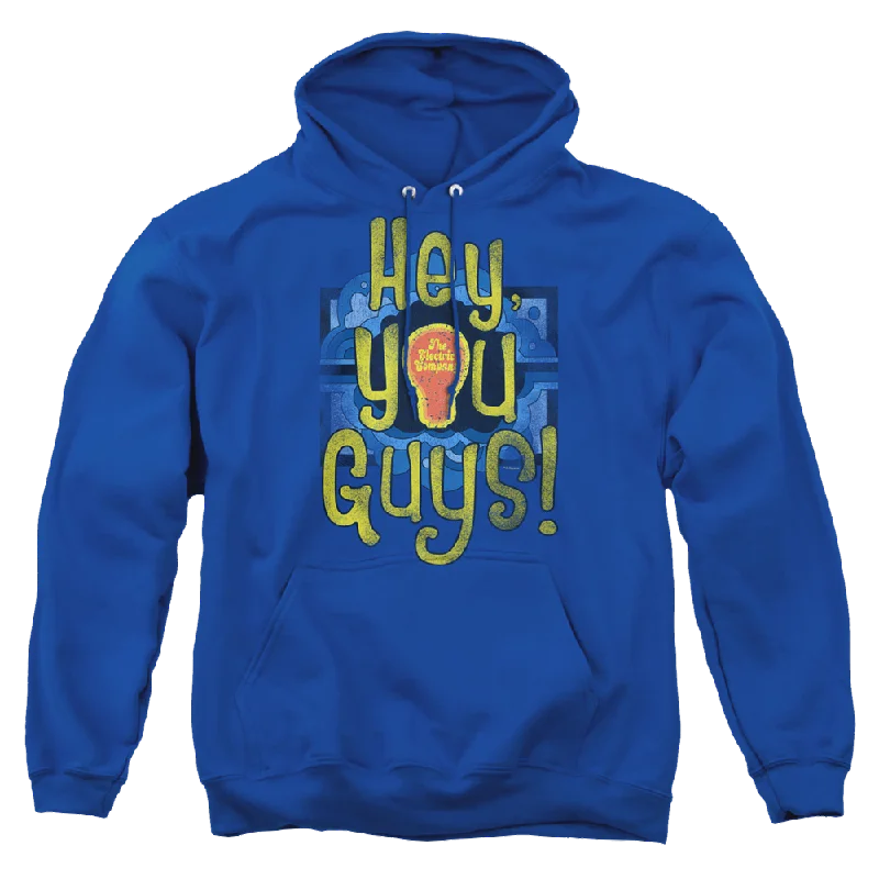 Electric Company Hey You Guys - Pullover Hoodie Faux Fur Trim