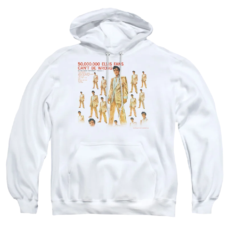 Elvis Presley 50 Million Fans - Pullover Hoodie Alpaca Blend Soft