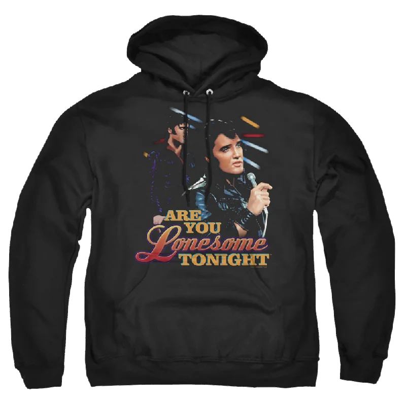Elvis Presley Are You Lonesome - Pullover Hoodie V-Neck Stylish Pullover