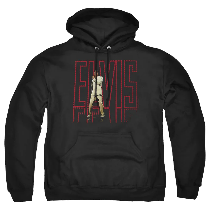 Elvis Presley Elvis 68 Album - Pullover Hoodie Polo Neck Sweater