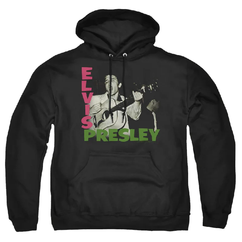 Elvis Presley Elvis Presley Album - Pullover Hoodie Open Neck Pullover
