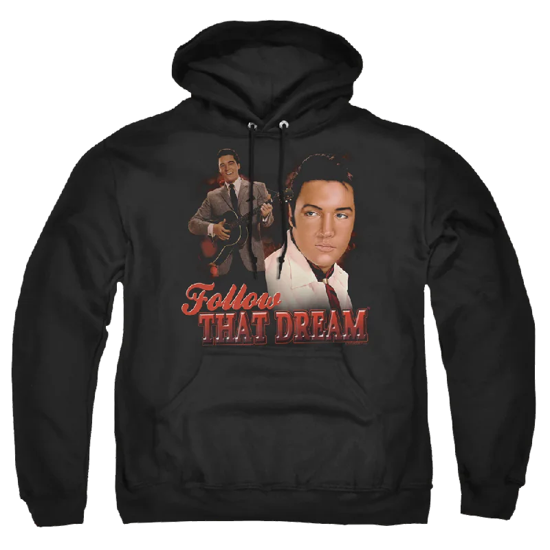 Elvis Presley Follow That Dream - Pullover Hoodie Mock Neck Pullover