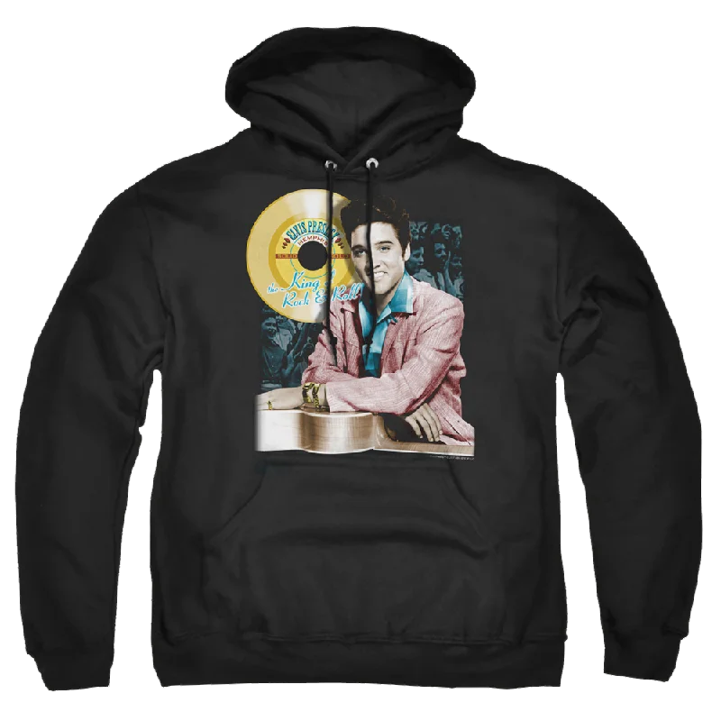 Elvis Presley Gold Record - Pullover Hoodie Halter Neck Top