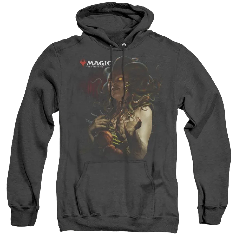 Magic The Gathering Vraska Queen Of Golgari - Heather Pullover Hoodie